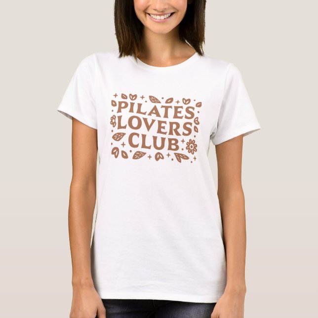 Camiseta Clube de amantes de pilates (Frente)