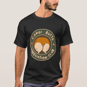 Camiseta Clube de Apreciação de Bumbuns Corgi