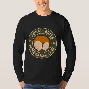 Camiseta Clube de Apreciação de Bumbuns Corgi
