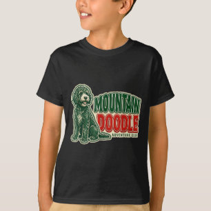 Camiseta Clube de aventura de doodle de montanha amante de