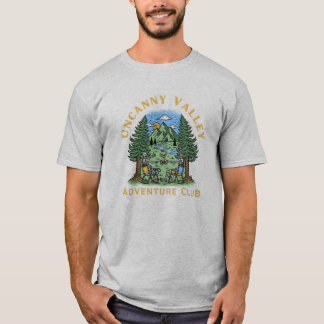 Camiseta Clube de Aventura de Vale Uncanny