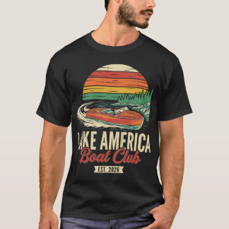 Camiseta Clube de Barcos do Lago América Est 2026 Navegação