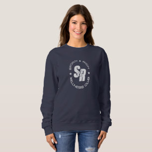 Camiseta Clube de Bem-Estar Retro Moda Esportiva Mulheres