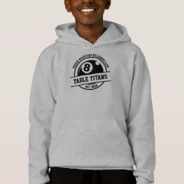 Camiseta Clube de Bilhar Equipe Liga Nome Ano Patrocinador