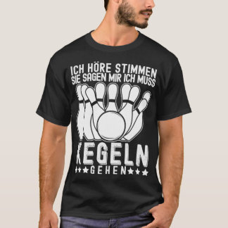 Camiseta Clube de Boliche de Piada de boliche
