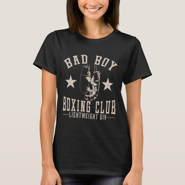 Camiseta Clube de Boxe D Mad Boy  (Frente)