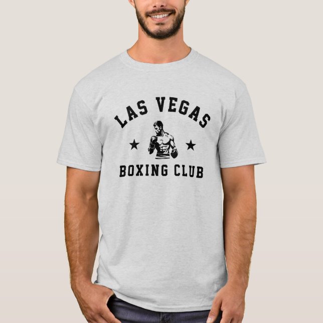 Camiseta Clube de Boxing em Las Vegas (Frente)