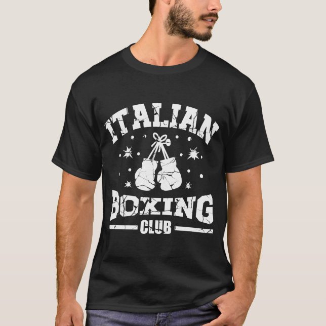 CAMISETA CLUBE DE BOXING ITALIANO (Frente)
