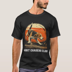 Camiseta Clube de Caça de Coelhos Caçadores de Cães Beagle