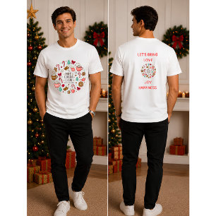 Camiseta Clube de Cacau Quente Natal Aconchegante Vintage F