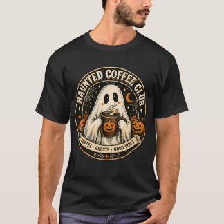 Camiseta Clube de Café Assombrado Fofo e Sinistro