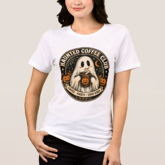 Camiseta Clube de Café Assombrado Fofo e Sinistro