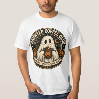 Camiseta Clube de Café Assombrado Fofo e Sinistro