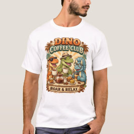 Camiseta Clube de Café Retro Dino