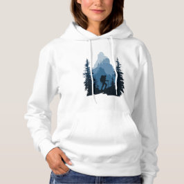Camiseta Clube de Caminhada Silhueta da Montanha Aventura G