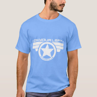 Camiseta Clube de Corrida On Your Left Estampa Distorcida e