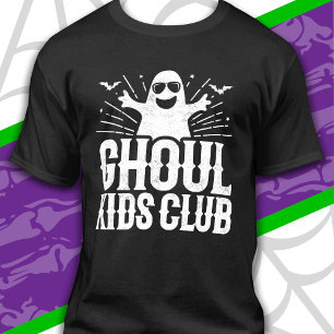 Camiseta Clube de Crianças Duendes Fantasmas Assustadores F