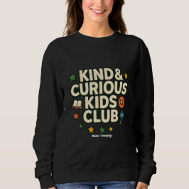 Camiseta Clube de Crianças Gentis e Curiosas Mentalidade de