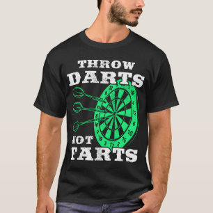 Camiseta Clube de Dardo Esportivo Tabuleiro de Dardos Seta
