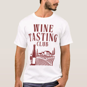 Camiseta Clube de degustação de vinho