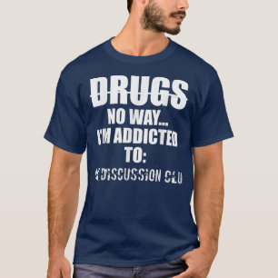 Camiseta Clube de Discussão do Livro Engraçado
