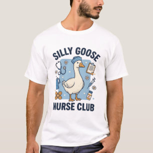 Camiseta Clube de Enfermeira Pato Tolo Design de Enfermeira