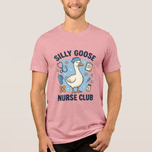 Camiseta Clube de Enfermeira Pato Tolo Design de Vetor de E