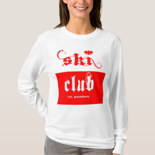 Camiseta clube de esqui polonês
