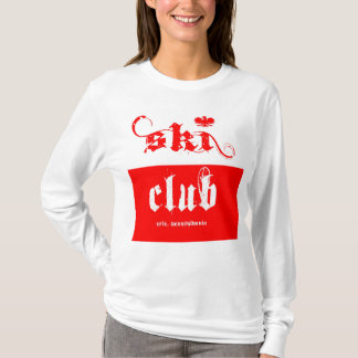 Camiseta clube de esqui polonês