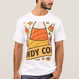 Camiseta Clube de Fãs de Candy Corn Selo da Temporada Mais