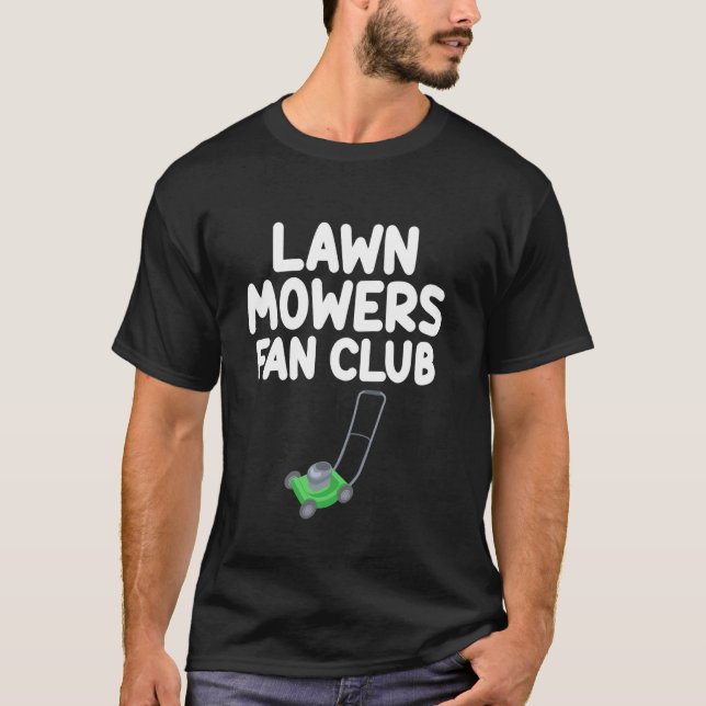 Camiseta Clube de Fãs de Cortadores de Grama Jardim Manicur (Frente)