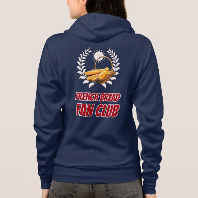 Camiseta Clube de Fãs de Pão Francês Design (Verso)
