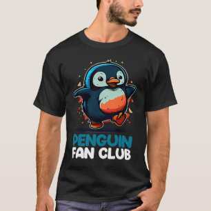 Camiseta Clube de Fãs de Pinguim Crianças Meninos Meninas 2