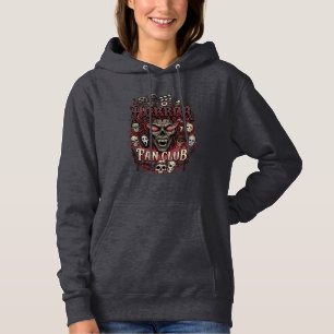 Camiseta Clube de Fãs de Terror Halloween Rosto de Demônio