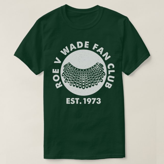 Camiseta Clube de Fãs do Roe V Wade Angustiado (Frente do Design)