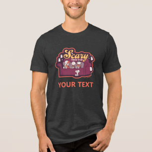 Camiseta Clube de Filme Assustador Peanuts Sofá de Hallowee