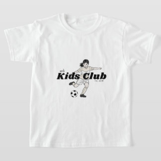 camiseta clube de futebol infantil feminino