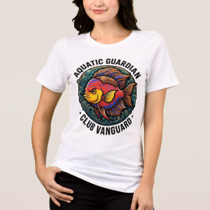 Camiseta Clube de Guardião Aquático Peixe Vanguard