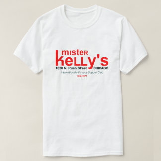 Camiseta Clube de jantar do Sr. Kelly, Rua Rush, Chicago, I