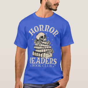 Camiseta Clube de Leitores de Terror Livro do Halloween Esq