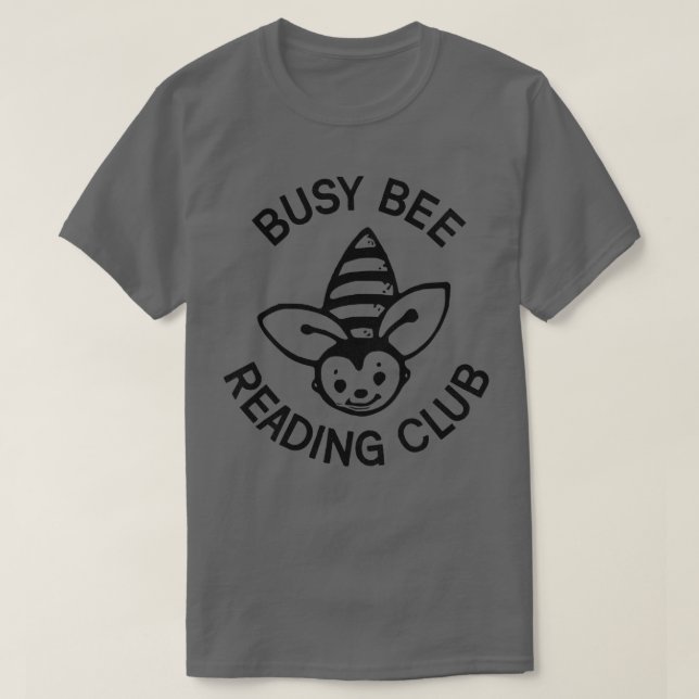 Camiseta Clube de Leitura de Abelhas Ocupadas (Frente do Design)