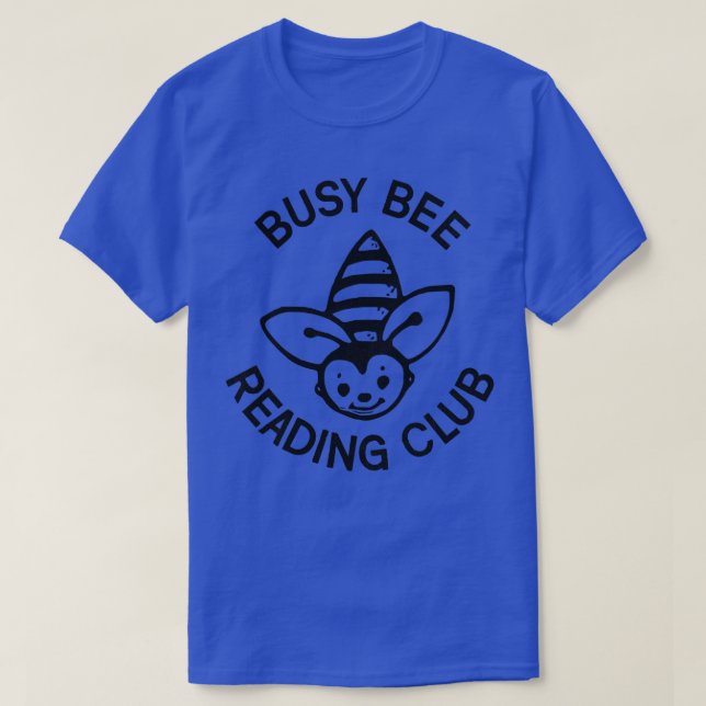 Camiseta Clube de Leitura de Abelhas Ocupadas (Frente do Design)