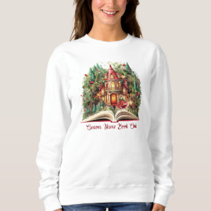 Camiseta Clube de Leitura de Natal Festivo