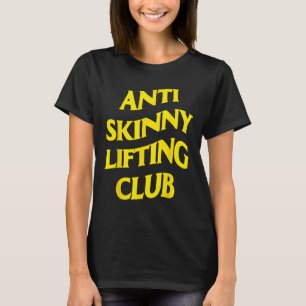 Camiseta Clube de Levantamento Anti Magro Levantamento de P
