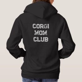 Camiseta Clube de Mãe Corgi Amantes de Cachorro Pensamento