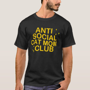 Camiseta Clube de Mãe de Gato Antissocial 13