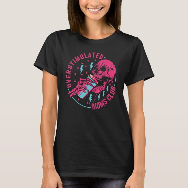 Camiseta Clube de Mães com otimização cruzada (Frente)