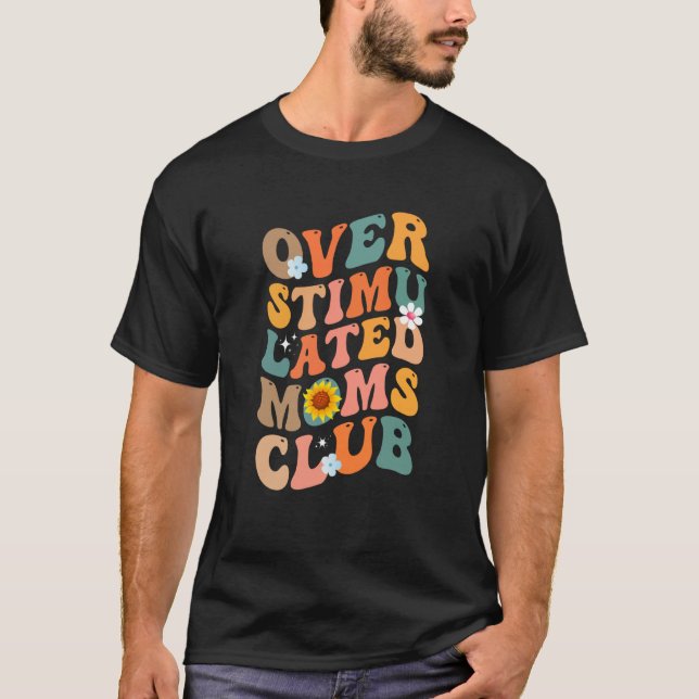 Camiseta Clube de Mães com Overstimulação 1 (Frente)