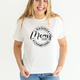 Camiseta Clube de Mães Criando Campeãs Mulheres