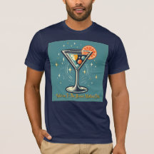 Clube de Martini Atômico Coquetel Futurista Retrô